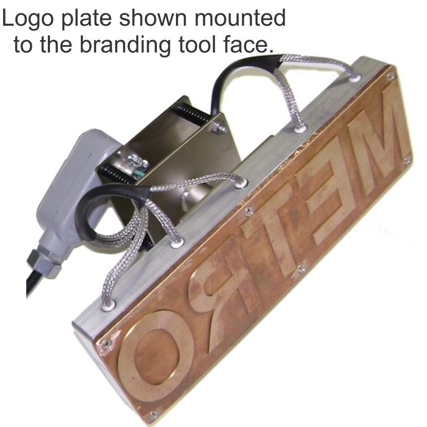 Branding Iron Press Drill Press Mounted Hot Iron Stamp