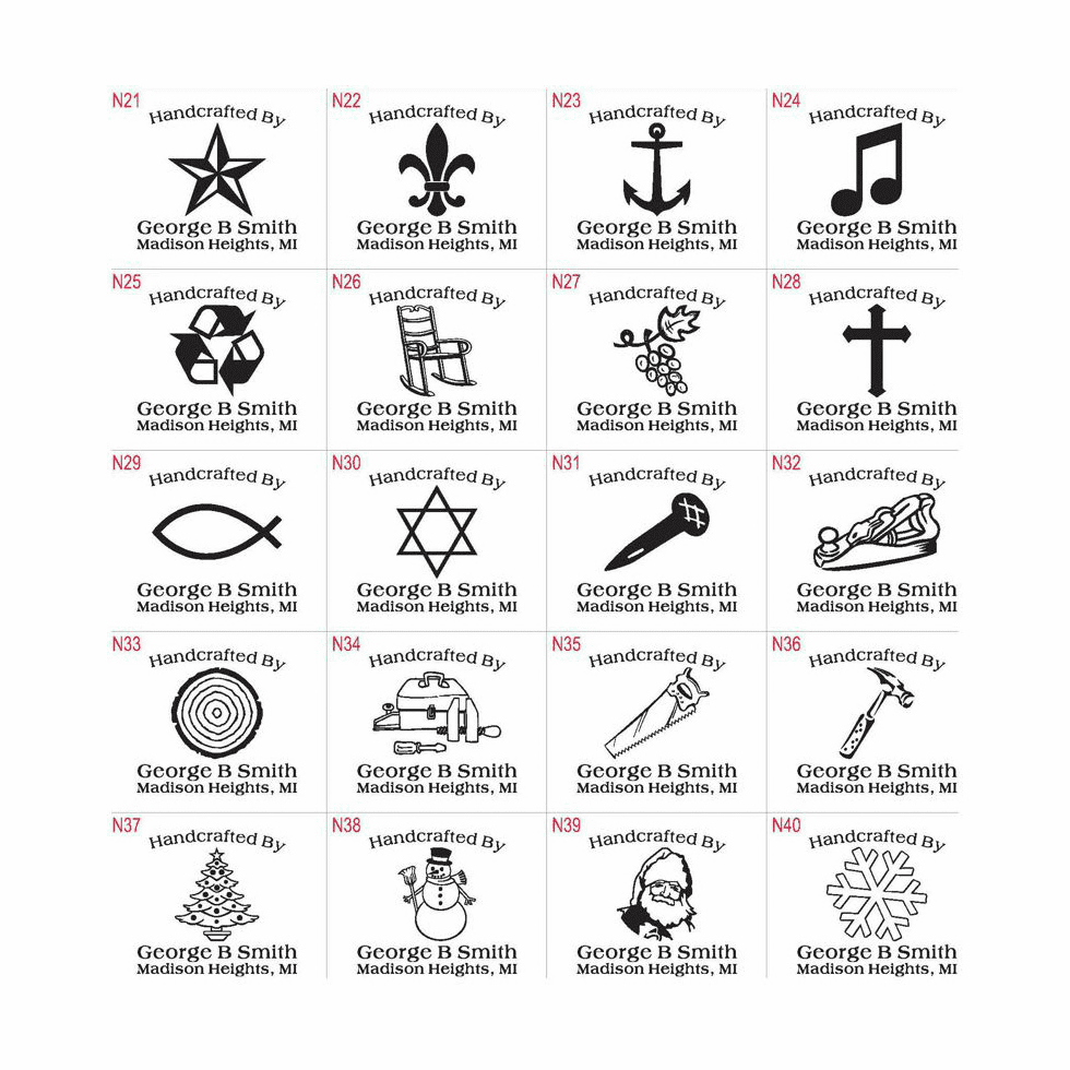 Branding Iron Symbols