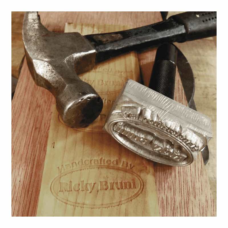 Custom Metal Stamps for Wood Logo Stamps for Wood