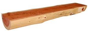 6" to 7" Cedar Half Log