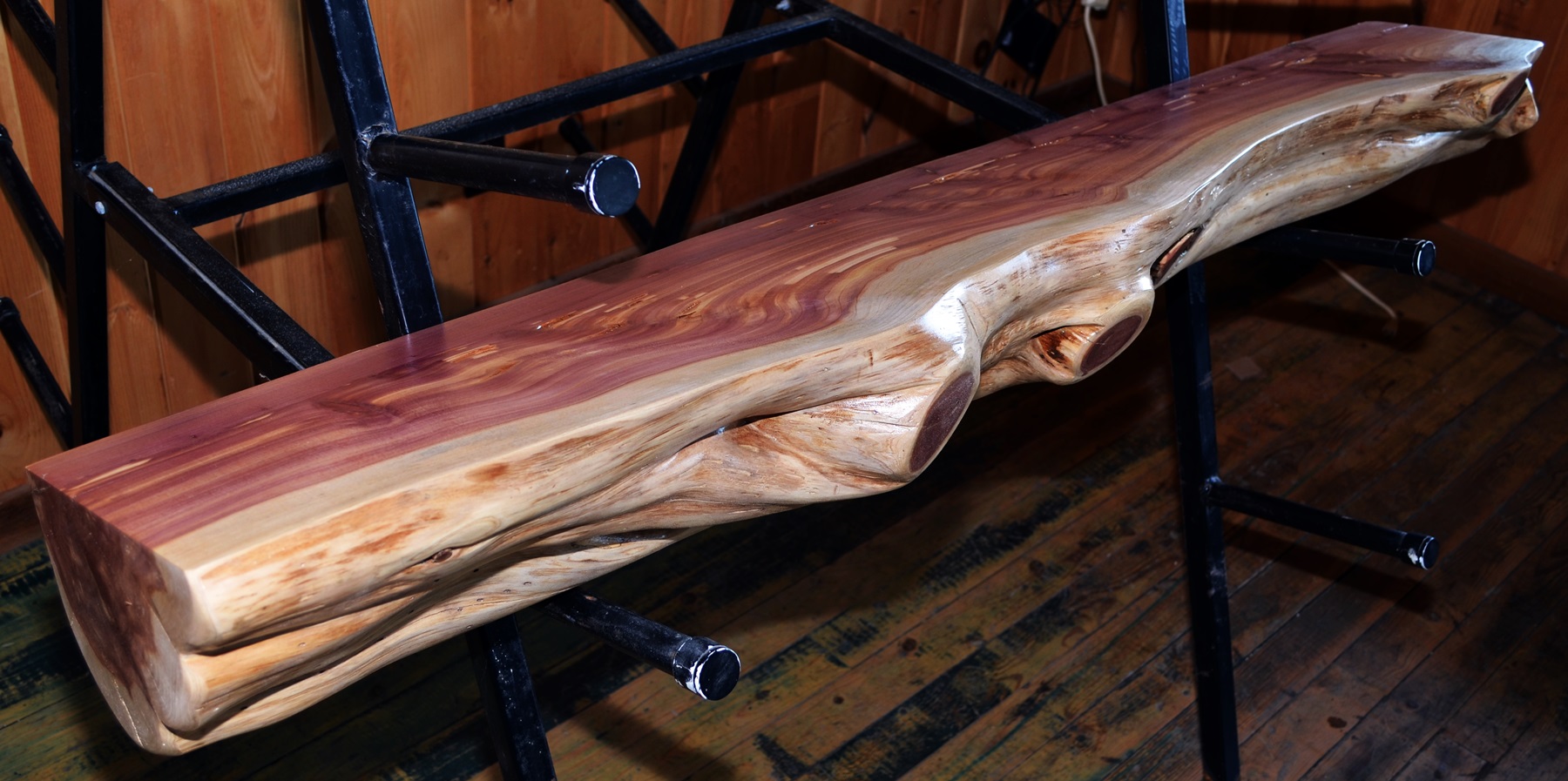 7 to 9 Top Width Flat Backed Log Mantels Starting at $72