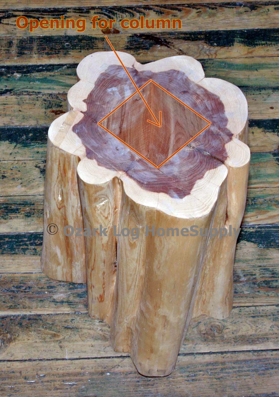 Cedar Logs and Mantels