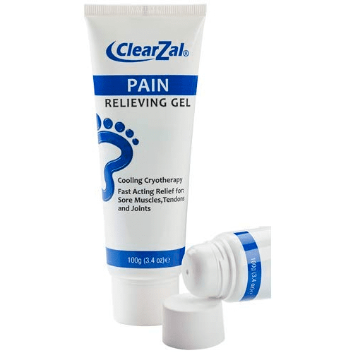 ClearZal Pain Relieving Gel For Sore Muscles and Joints 3.4 oz
