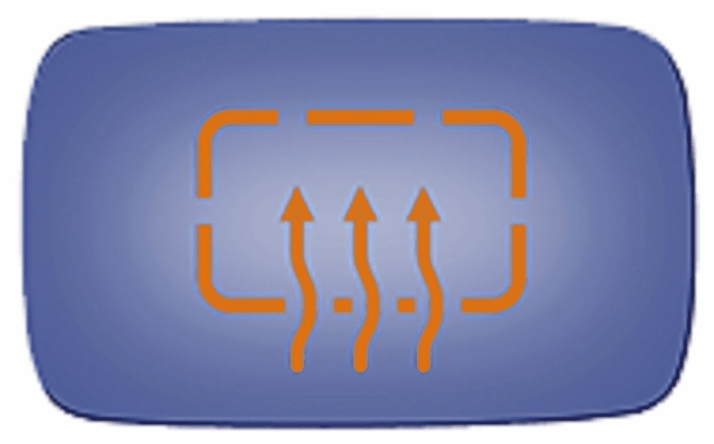 1998 BMW 540I Passenger Right Side Mirror Glass