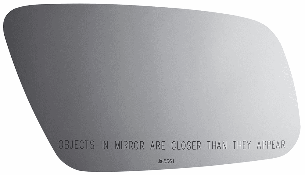 2001 Audi A6 Passenger Right Side Mirror Glass