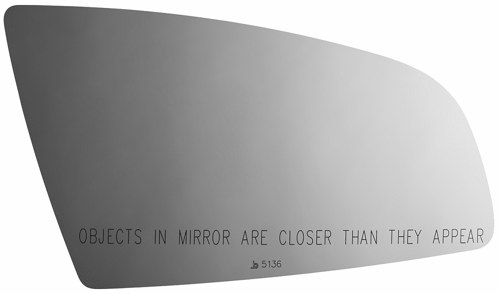 2002 Audi A4 Passenger Right Side Mirror Glass