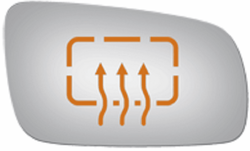 2003 Audi A6 Passenger Right Side Mirror Glass