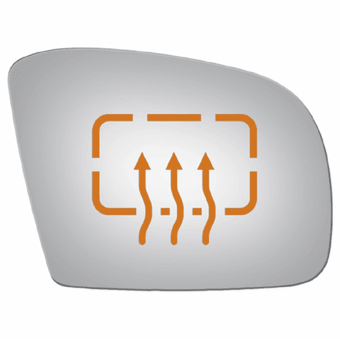 2007 Mercedes Benz R500 Passenger Right Side Mirror Glass