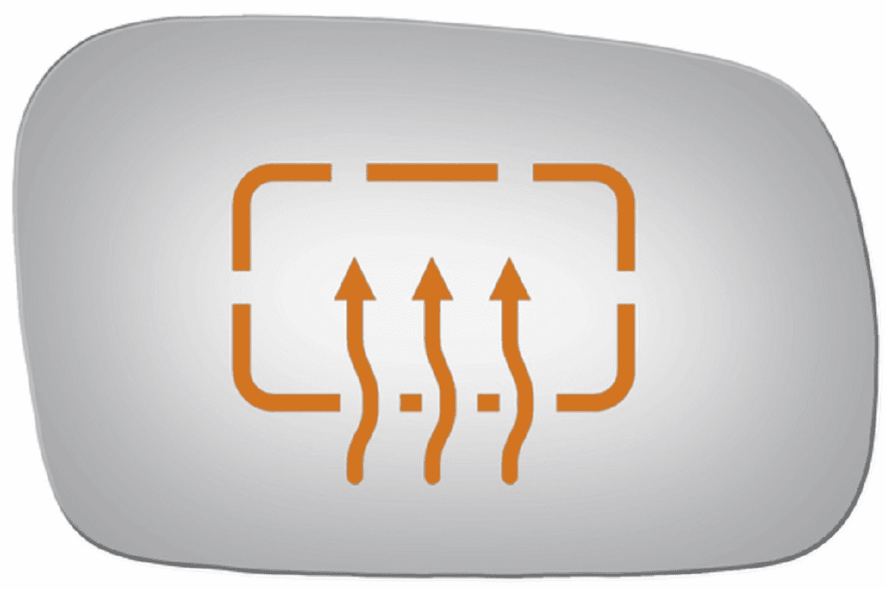 2008 Honda Civic Passenger Right Side Mirror Glass