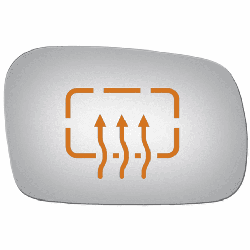 2008 Honda Civic Passenger Right Side Mirror Glass