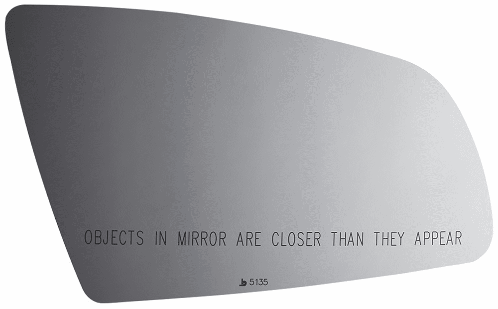 2009 Audi A4 Passenger Right Side Mirror Glass