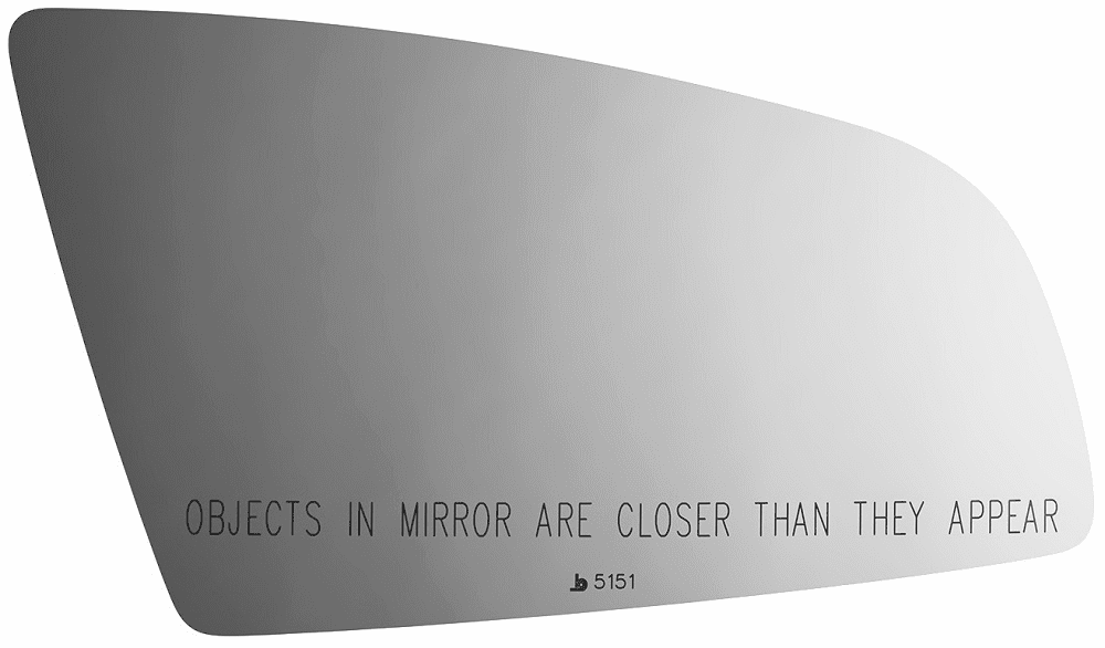 2009 Audi S4 Passenger Right Side Mirror Glass