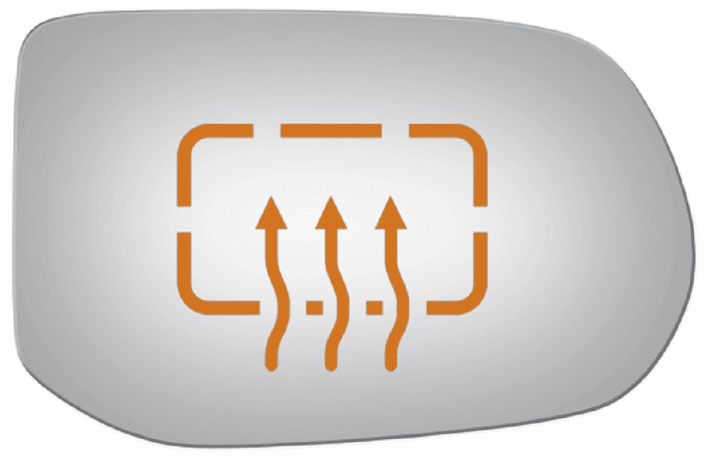 2009 Honda Civic Passenger Right Side Mirror Glass