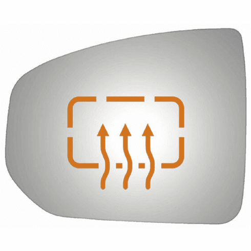 2009 Nissan 370Z Driver Left Side Mirror Glass