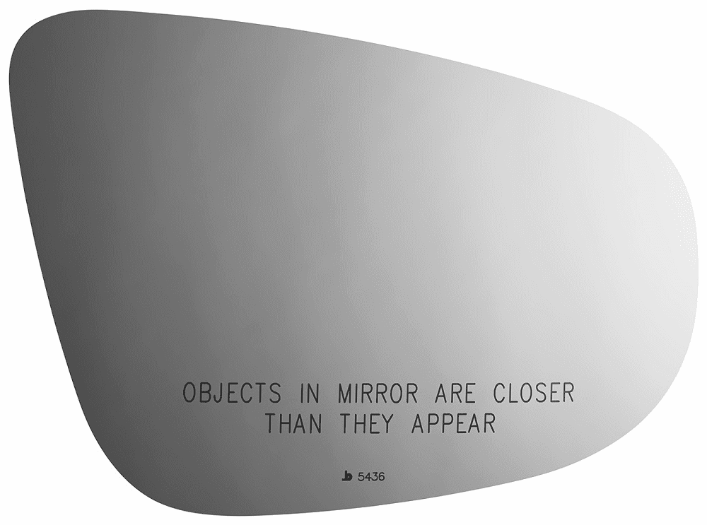 2010 Audi A4 Passenger Right Side Mirror Glass