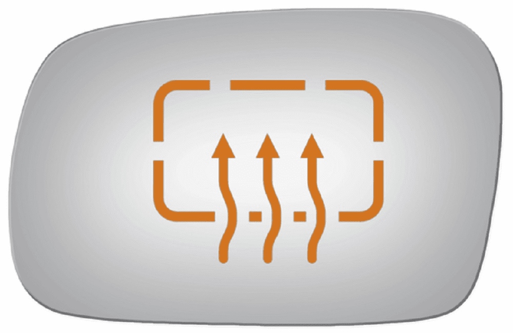 2010 Honda Civic Driver Left Side Mirror Glass