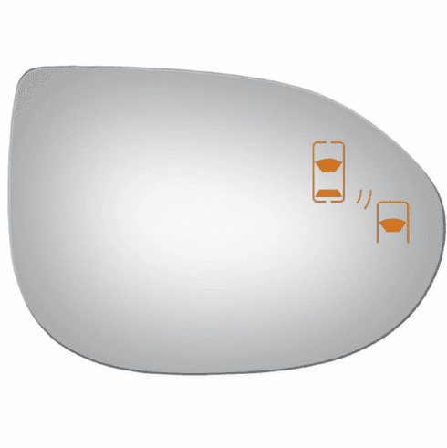 2010 Mazda 6 Passenger Right Side Mirror Glass
