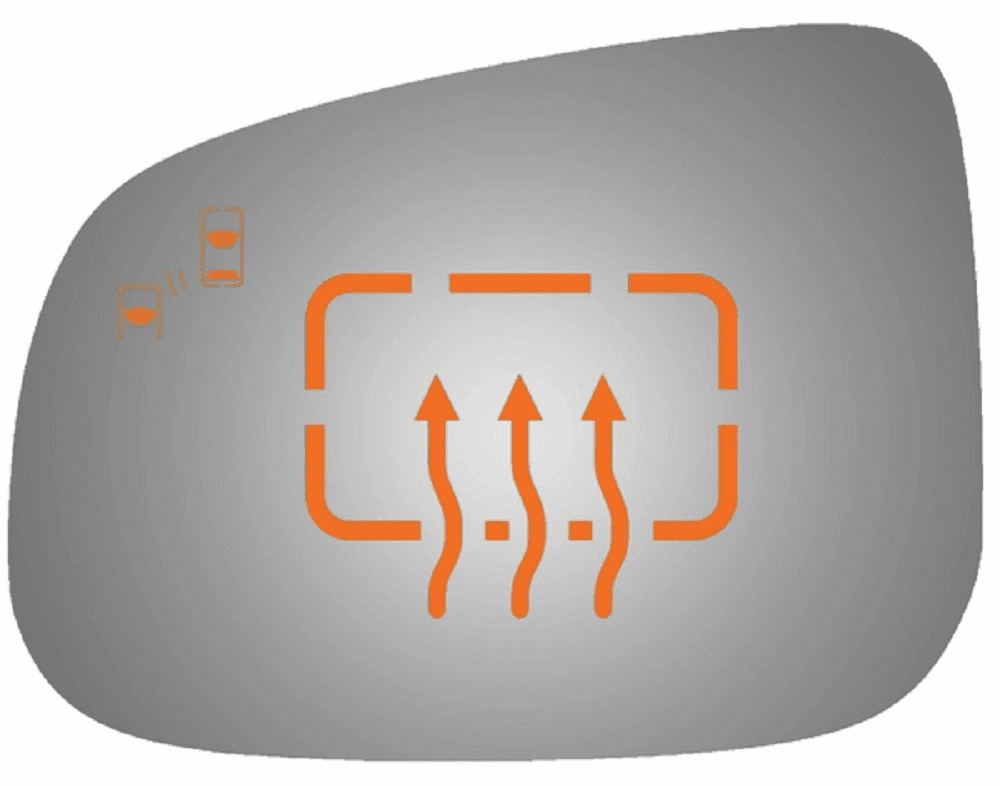 2011 Jaguar XFR Driver Left Side Mirror Glass