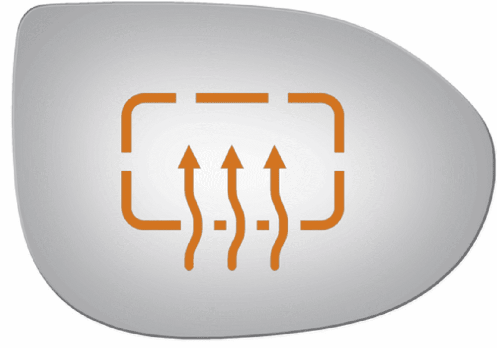 2011 Mazda 6 Passenger Right Side Mirror Glass