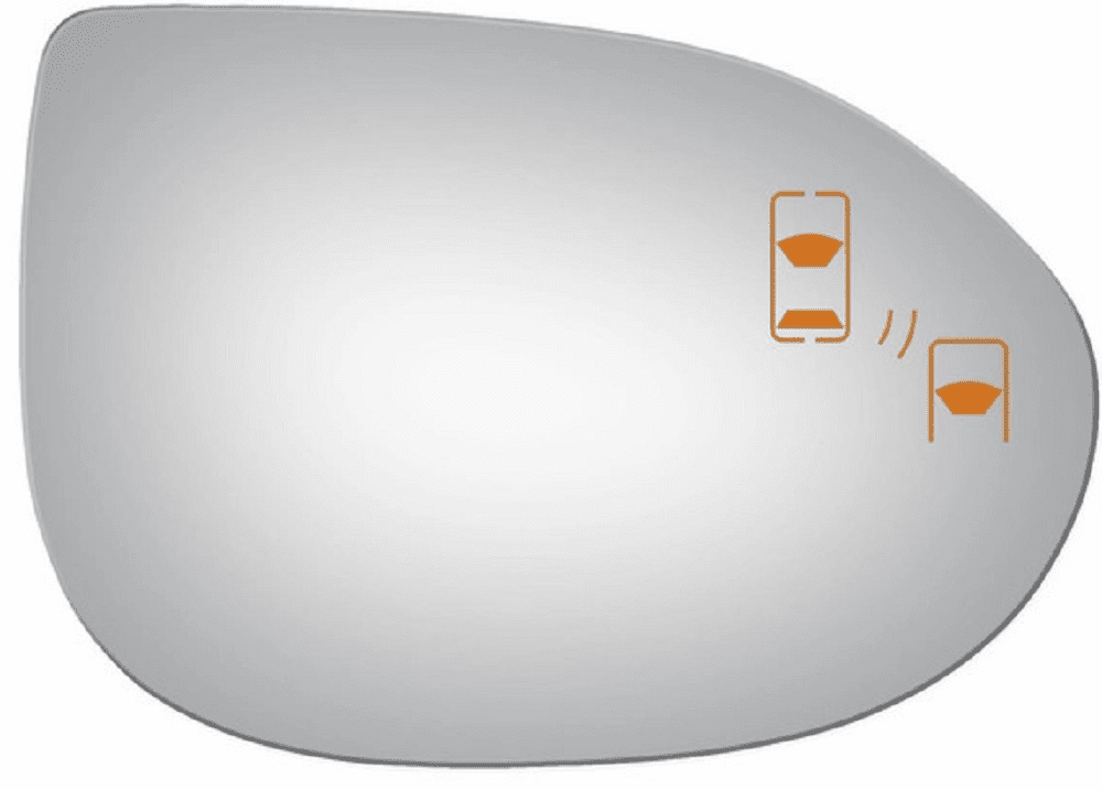 2011 Mazda 6 Passenger Right Side Mirror Glass