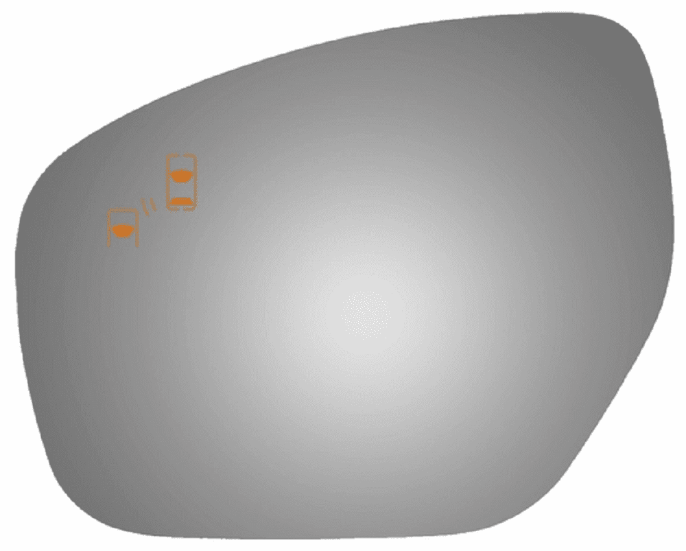 2012 Mazda CX-9 Driver Left Side Mirror Glass