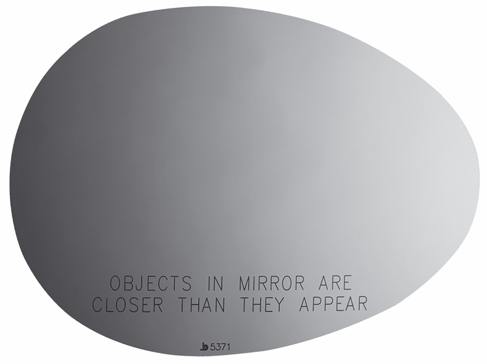 2012 Mini Cooper Countryman Passenger Right Side Mirror Glass