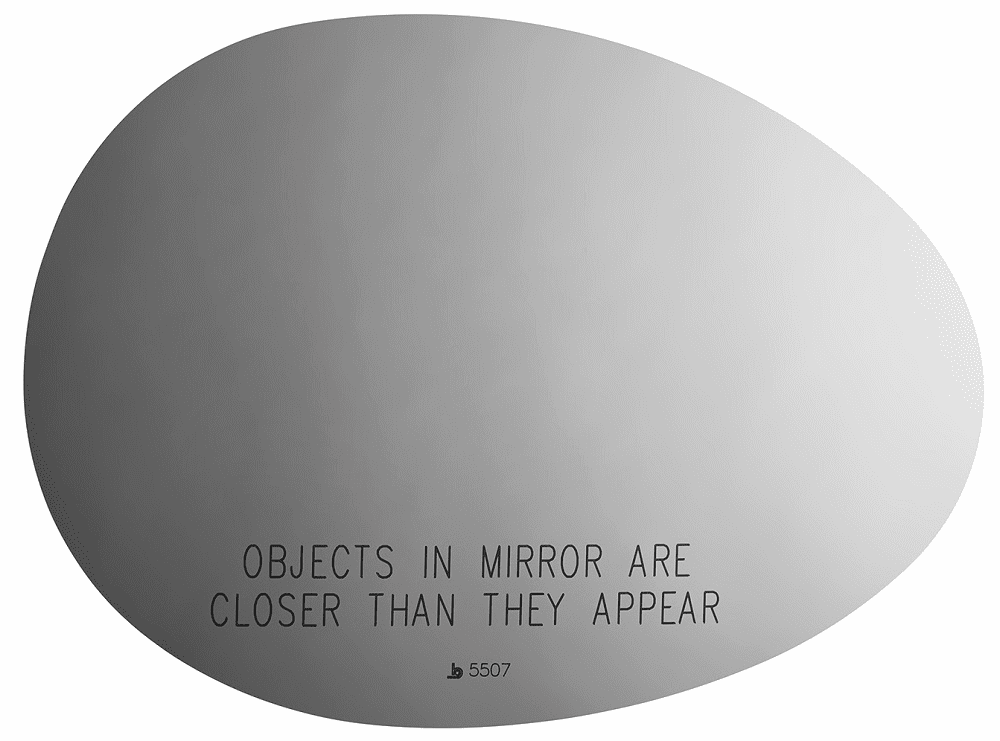 2012 Mini Cooper Passenger Right Side Mirror Glass