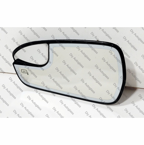 2013-2020 Ford Fusion Driver Side Mirror Glass Heated W/Backing Plate