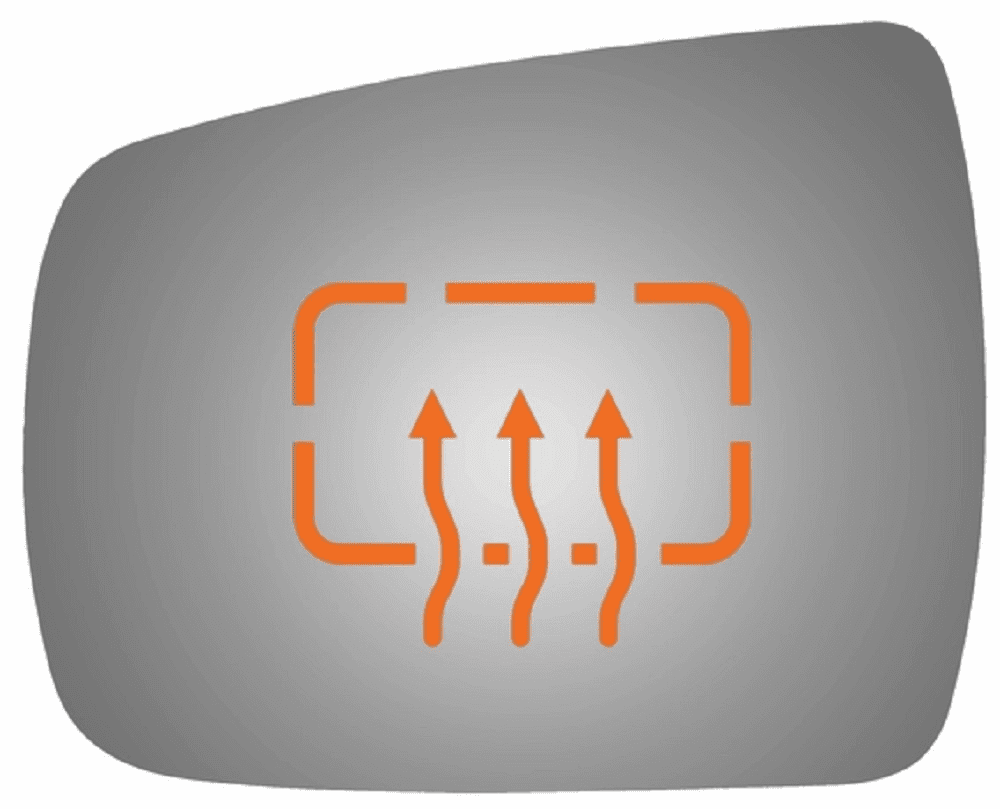 2013 KIA Sorento Driver Left Side Mirror Glass