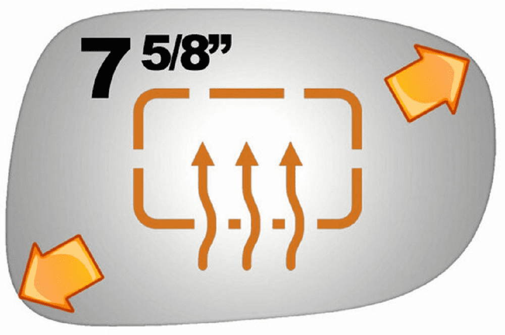 2013 Lexus IS350 Passenger Right Side Mirror Glass