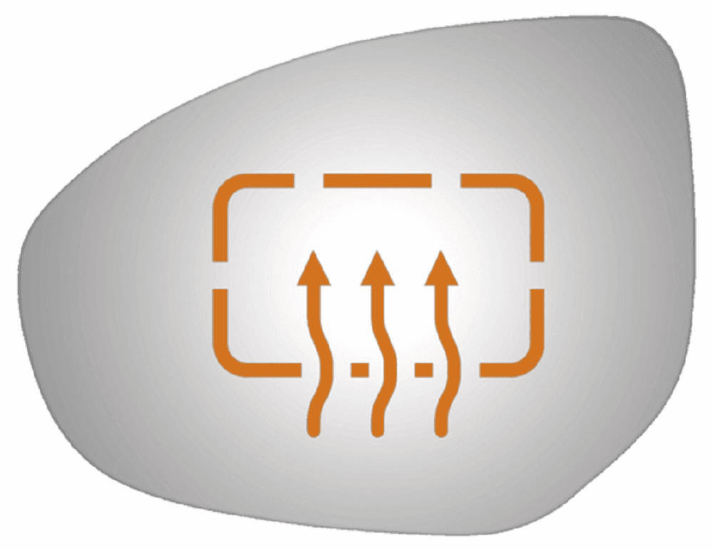 2013 Mazda 3 Driver Left Side Mirror Glass