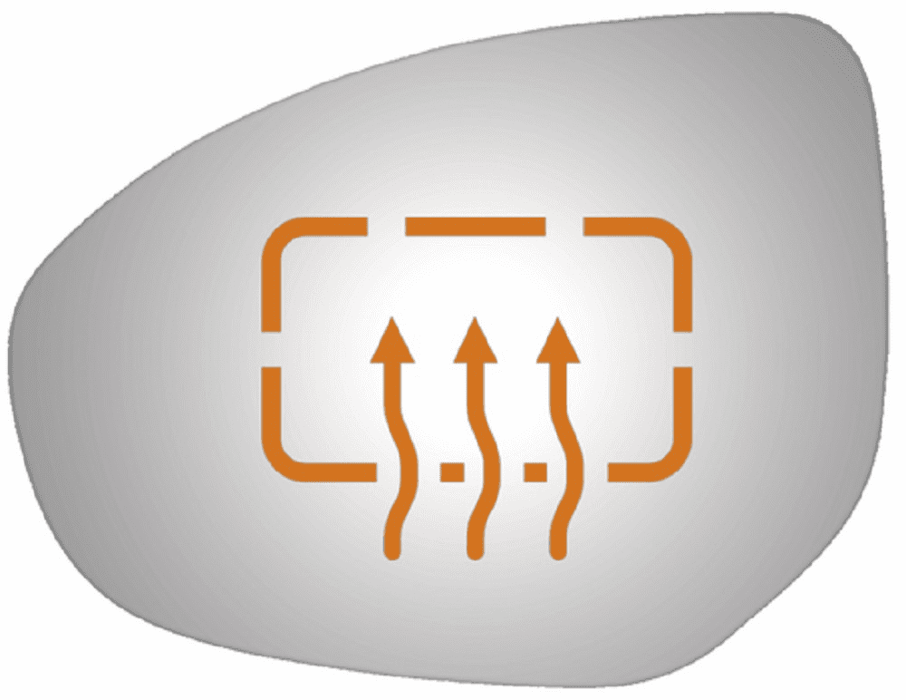 2013 Mazda 3 Driver Left Side Mirror Glass