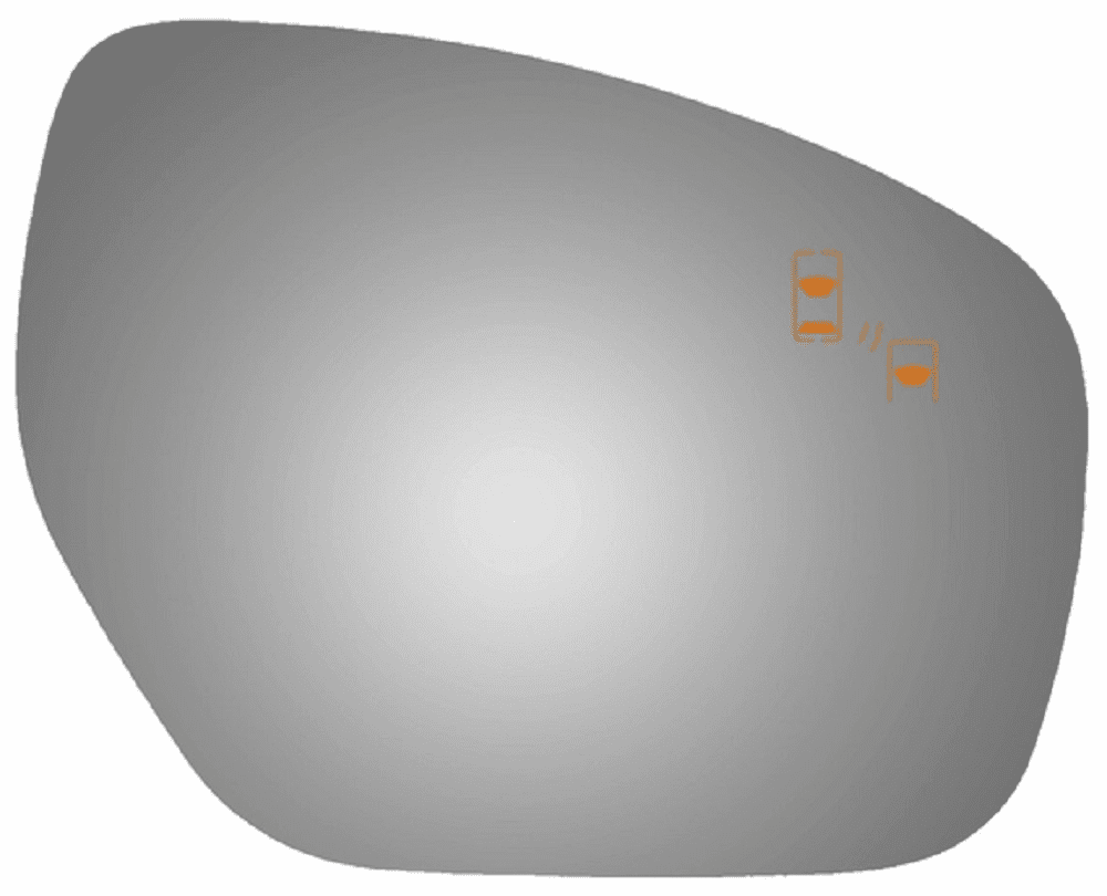 2013 Mazda CX-9 Passenger Right Side Mirror Glass