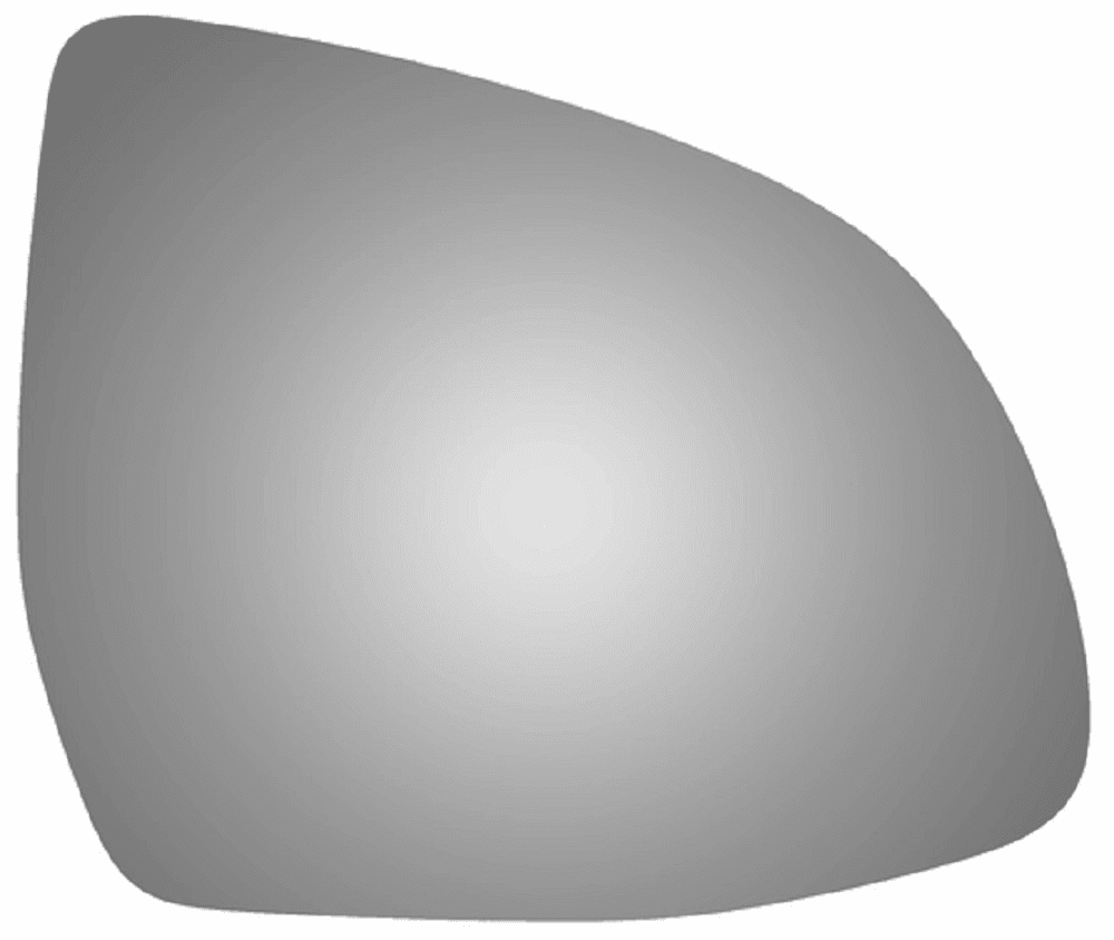 2014 BMW X5 Passenger Right Side Mirror Glass