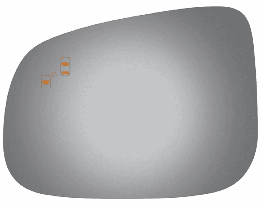 2014 Jaguar XFR Driver Left Side Mirror Glass