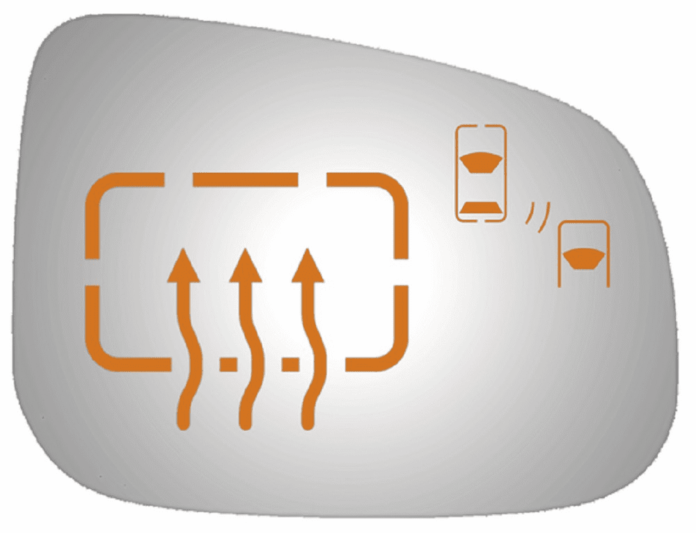 2014 Jaguar XFR Passenger Right Side Mirror Glass