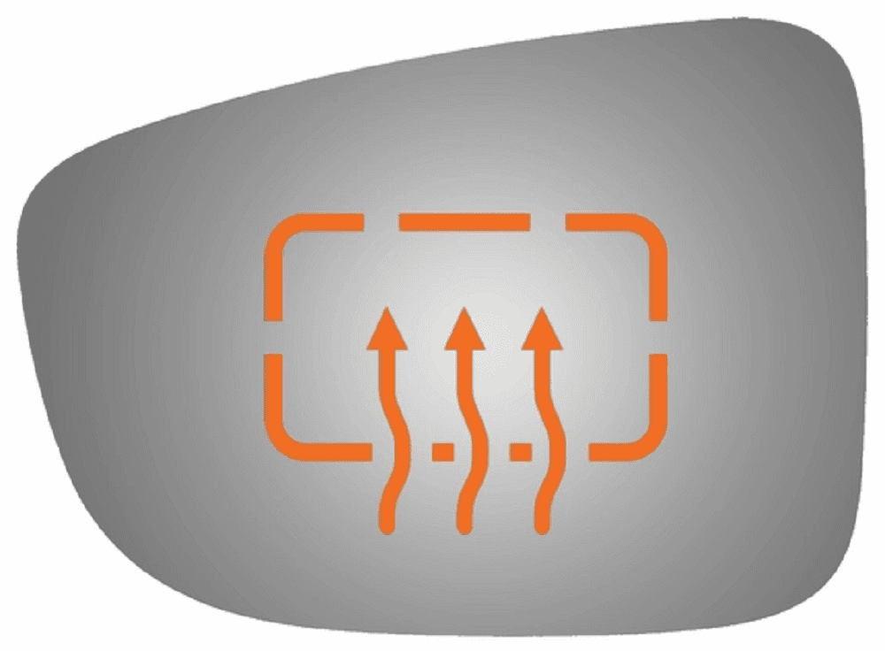 2014 Mazda 6 Driver Left Side Mirror Glass