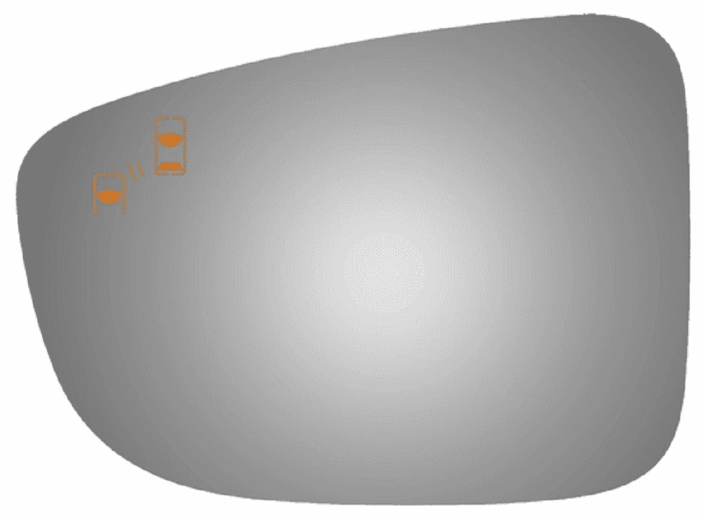 2014 Mazda 6 Driver Left Side Mirror Glass