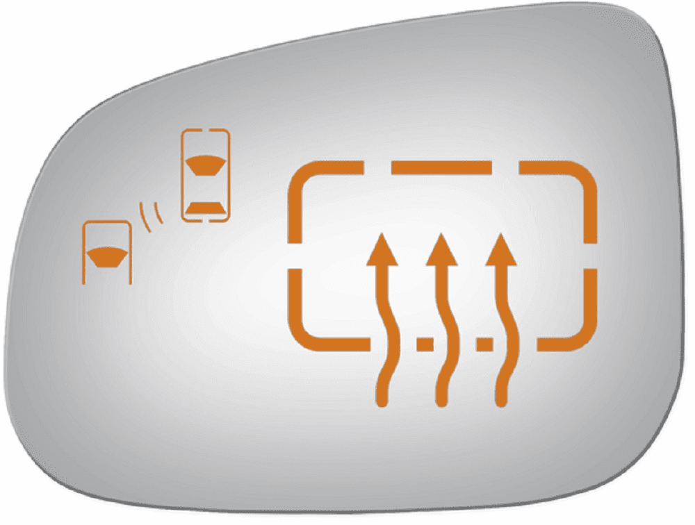 2015 Jaguar XF Driver Left Side Mirror Glass