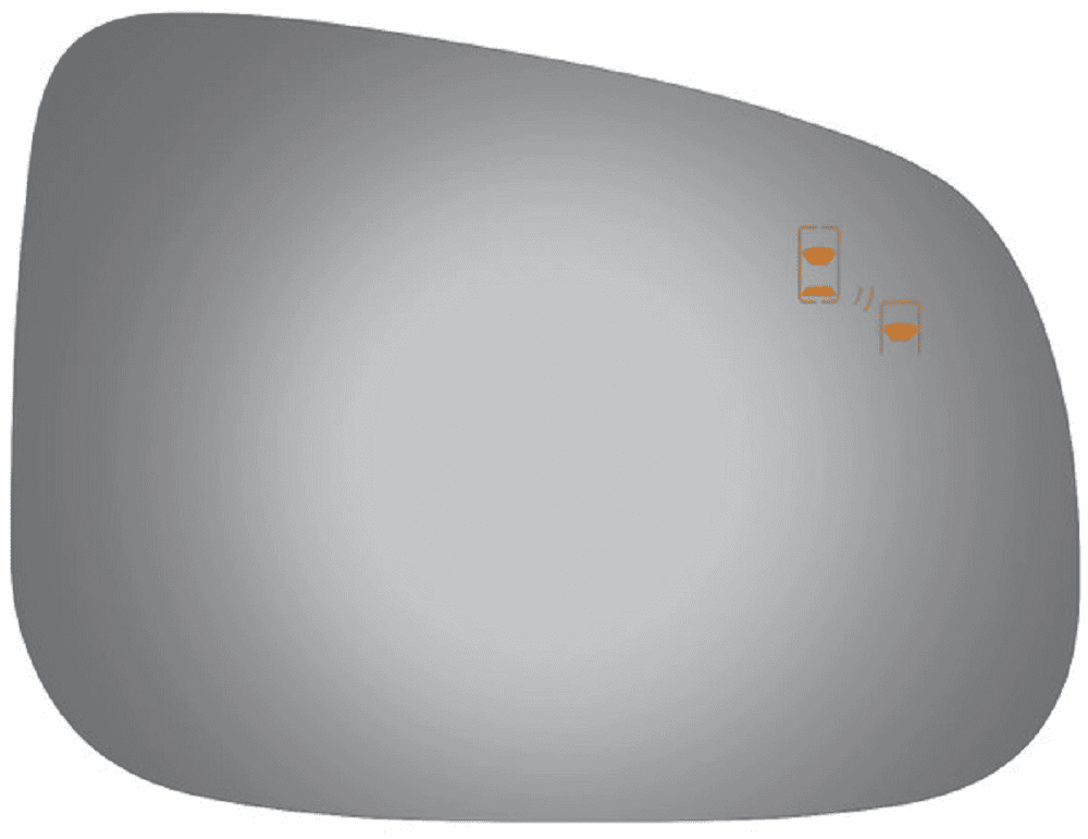 2015 Jaguar XFR Passenger Right Side Mirror Glass