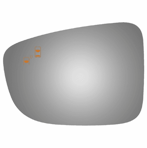 2015 Mazda 3 Driver Left Side Mirror Glass