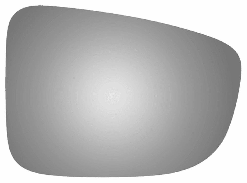 2015 Mazda 3 Passenger Right Side Mirror Glass