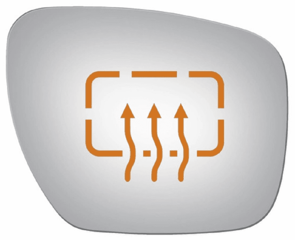 2015 Mazda 5 Passenger Right Side Mirror Glass