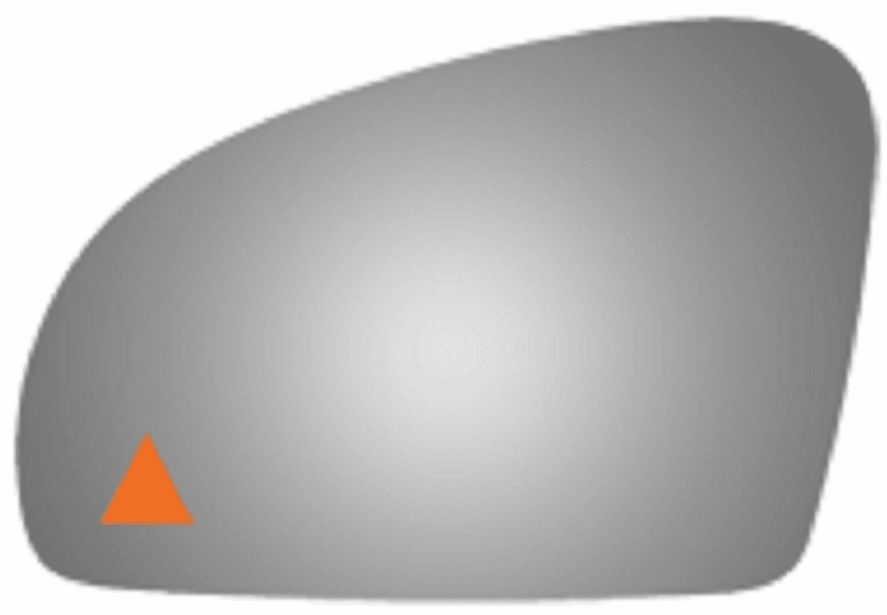 2015 Mercedes Benz SL400 Driver Left Side Mirror Glass