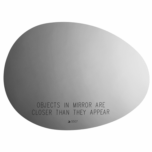 2015 Mini Cooper Passenger Right Side Mirror Glass