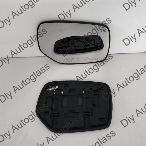 2016-2017 Subaru Crosstrek Passenger Side Mirror Glass Heated W/Backing Plate