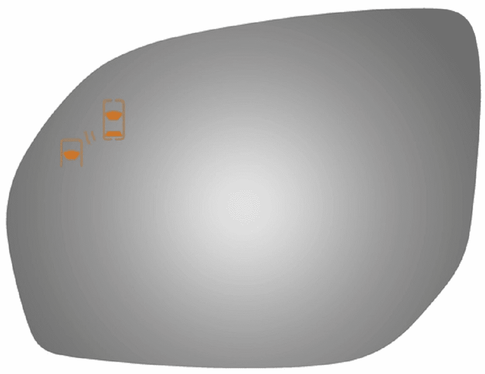 2016 Hyundai Santa Fe Driver Left Side Mirror Glass