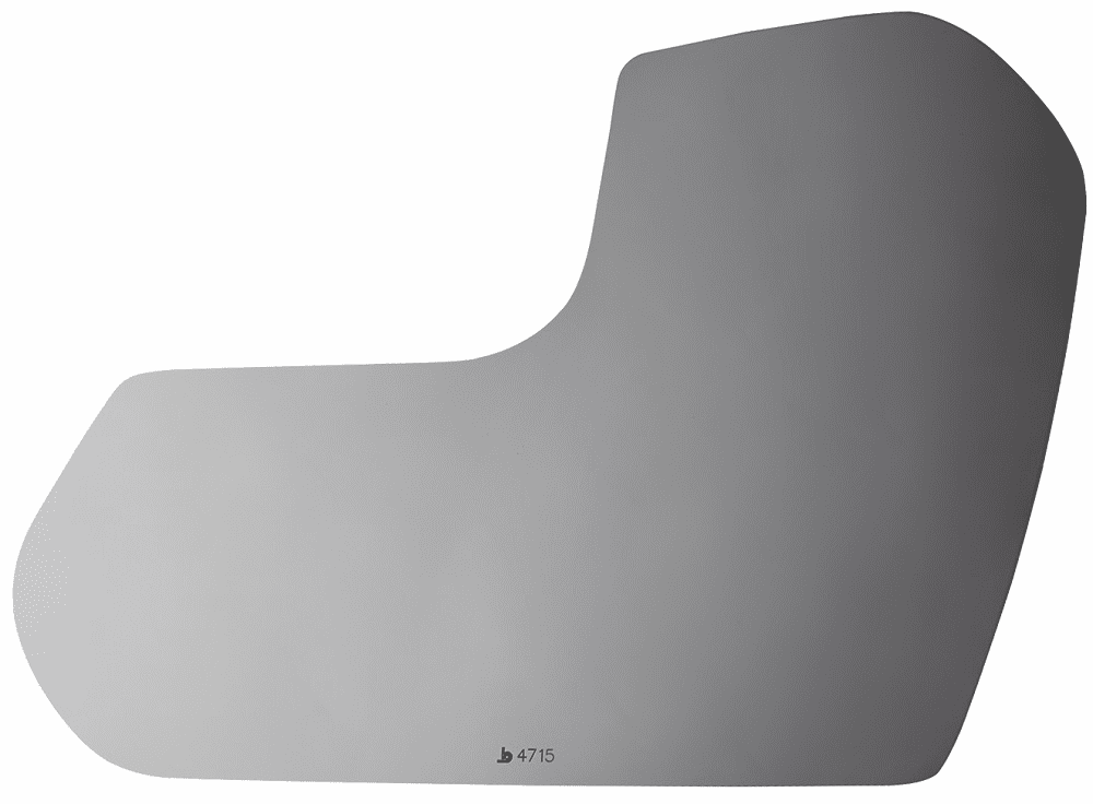 2016 Hyundai Sonata Driver Left Side Mirror Glass