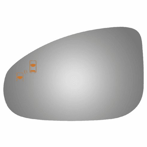 2016 Jaguar F-Type Driver Left Side Mirror Glass