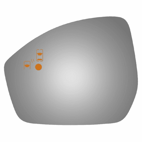 2016 Landrover Range Rover Evoque Driver Left Side Mirror Glass